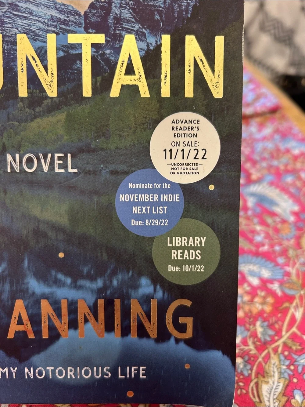 Gilded Mountain by Kate Manning
